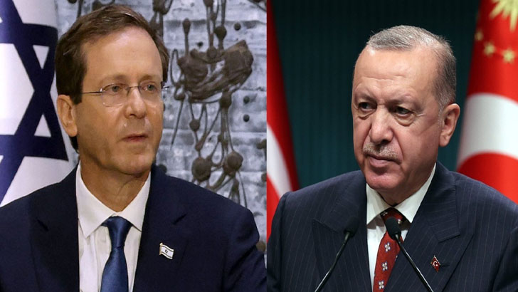 তুরস্ক সফরে আসছেন ইসরাইলের প্রেসিডেন্ট: এরদোগান