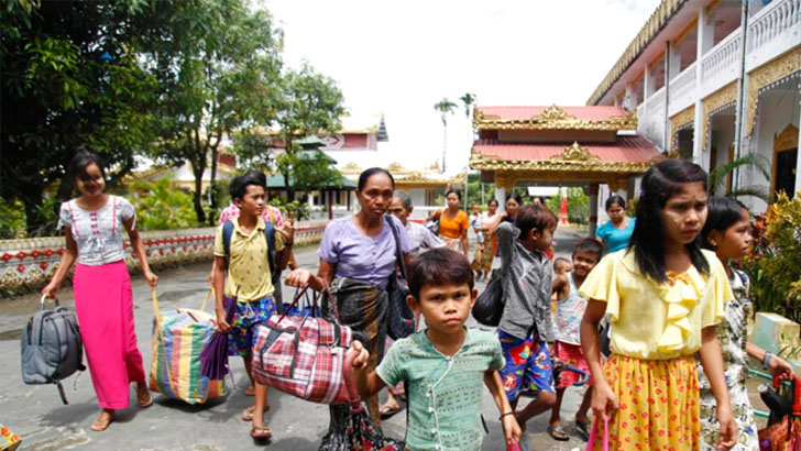 রাখাইনে এবার বৌদ্ধদের জাতিগত ক্ষমতার লড়াই