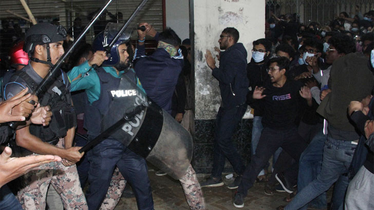শাবির শিক্ষার্থীদের ওপর ‘পুলিশি হামলার’ তদন্ত হচ্ছে, সত্যতা পেলে ব্যবস্থা