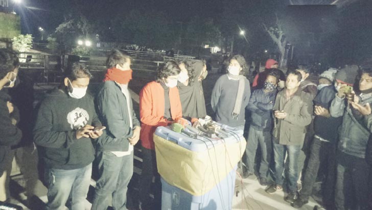 শাবি শিক্ষার্থীদের আন্দোলনের ধরন পরিবর্তন