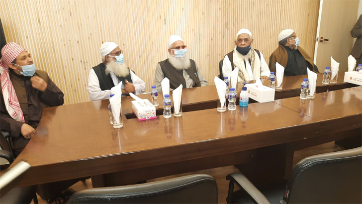 কারাবন্দী নেতাদের বিষয়ে স্বরাষ্ট্রমন্ত্রীর সঙ্গে হেফাজত নেতাদের বৈঠক