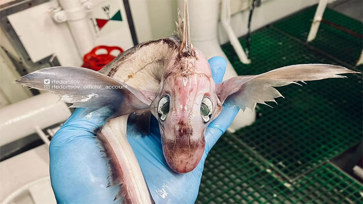 গভীর সমুদ্র থেকে উঠে এলো ‘ড্রাগন’!