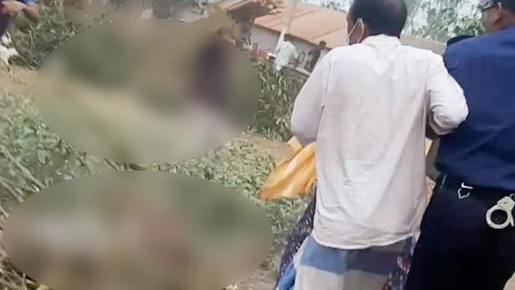 পুলিশের সামনে কুপিয়ে হত্যার ভিডিও ভাইরাল