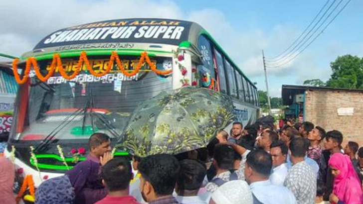 ১৮ বছর পর শরীয়তপুর-ঢাকা বাস সার্ভিস চালু