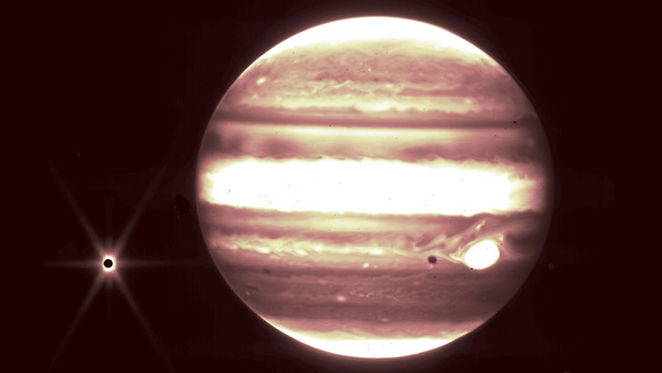 চোখ ধাঁধানো বৃহস্পতি গ্রহের ছবি প্রকাশ নাসার