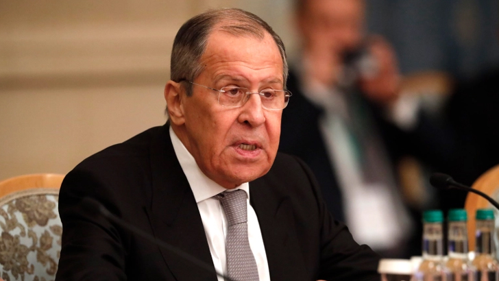 বক্তব্য দিয়েই বের হয়ে গেলেন রুশ পররাষ্ট্রমন্ত্রী