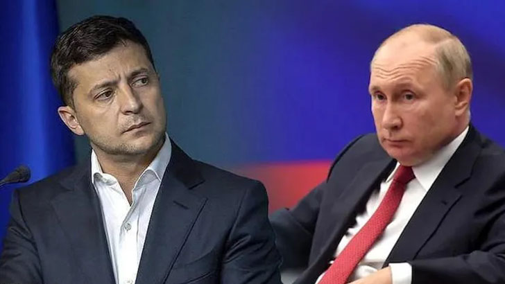 পুতিনকে ‘রক্তপিপাসু’ বললেন জেলেনস্কি