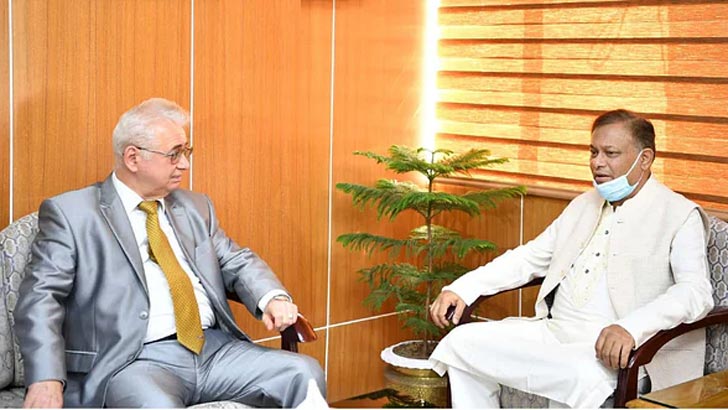 রাশিয়া-ইউক্রেন যুদ্ধ শিগগিরই শেষ হবে, তথ্যমন্ত্রীর কাছে আশা রুশ রাষ্ট্রদূতের