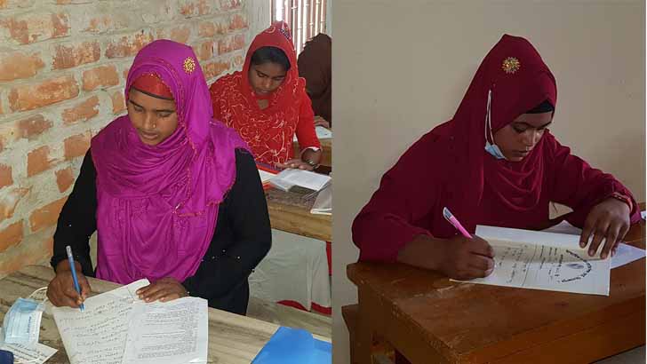 মেয়ের সঙ্গে এইচএসসি দিচ্ছেন মা, ইচ্ছা বিশ্ববিদ্যালয়ে পড়ার