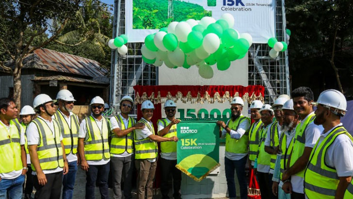 দেশে ১৫ হাজার টাওয়ার স্থাপনের নতুন মাইলফলক ইডটকোর