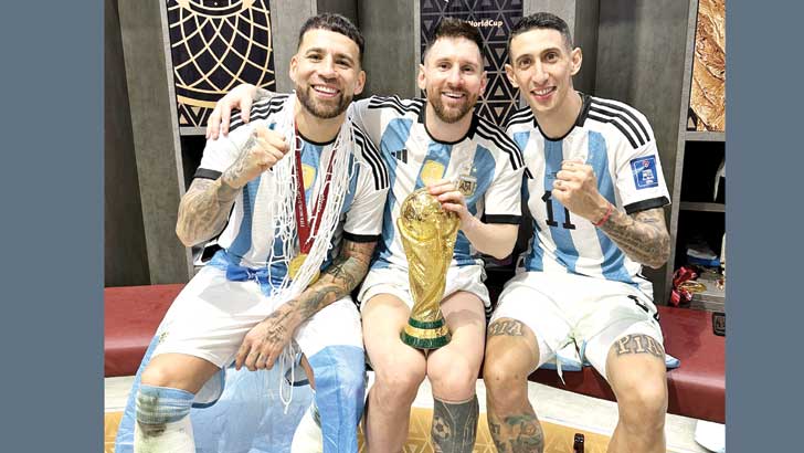 সংখ্যায় মেসির বিশ্বকাপ