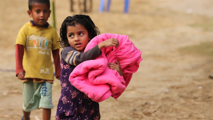 শীতার্তদের পাশে দাঁড়ানো ইবাদত