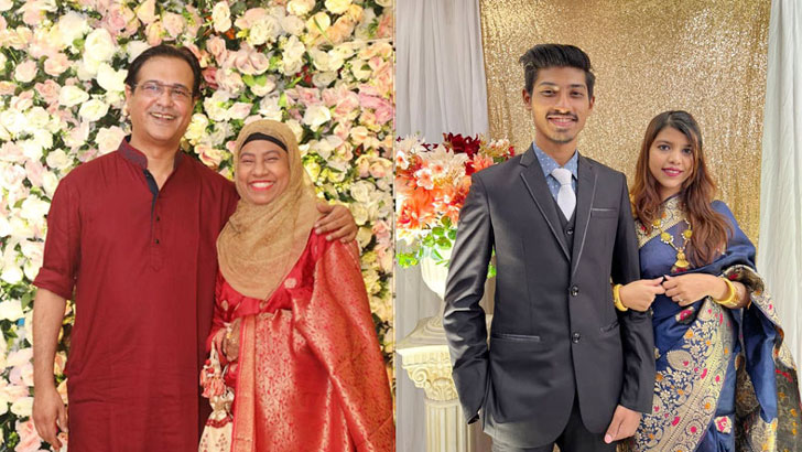 ছেলের বিয়ের শততম দিনে নিজেদের স্মৃতি মনে করলেন গায়ক আসিফের স্ত্রী