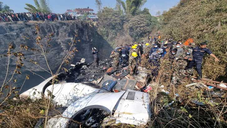 নেপালে বিধ্বস্ত বিমানের উদ্ধারকাজ স্থগিত, এখনো নিখোঁজ ৪ জন