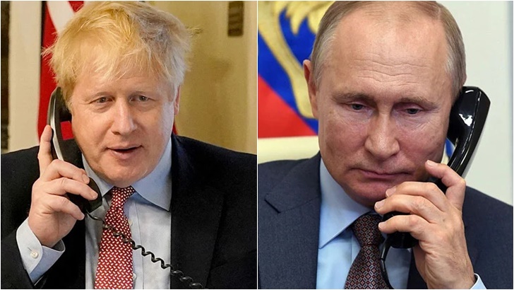ইউক্রেন যুদ্ধ শুরুর পরপরই জনসনকে যে হুমকি দিয়েছিলেন পুতিন