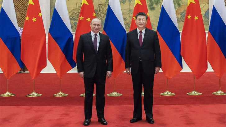 চীন-রাশিয়ার গলায় গলায় ভাব, শঙ্কায় যুক্তরাষ্ট্র 