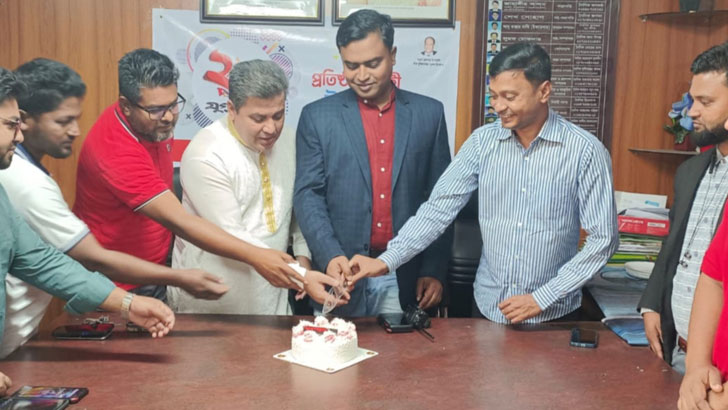 টঙ্গীবাড়ীতে যুগান্তরের প্রতিষ্ঠাবার্ষিকী পালিত