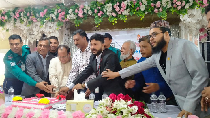 পাহাড়তলীতে যুগান্তরের প্রতিষ্ঠাবার্ষিকী উদযাপন