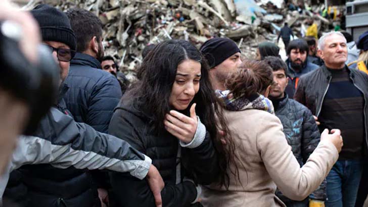 তুরস্ক ও সিরিয়ার প্রায় ২৩ মিলিয়ন মানুষ ক্ষতিগ্রস্ত হতে পারে: ডব্লিউএইচও