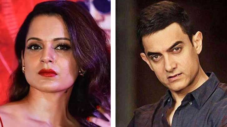 কেন আমির খানকে কটাক্ষ করলেন এই অভিনেত্রী