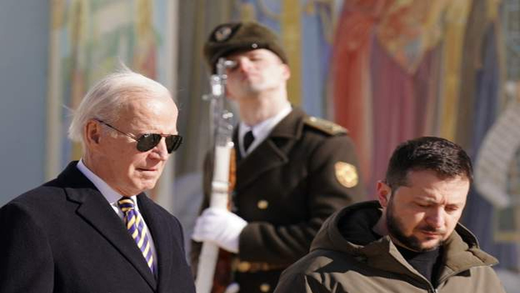 কিয়েভ ছেড়ে পোল্যান্ডের উদ্দেশে বাইডেন  