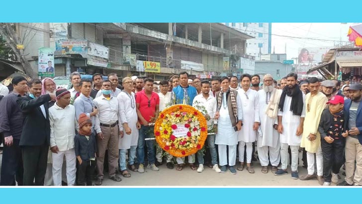 দোহারে ভাষা শহিদদের প্রতি জাতীয় পার্টির শ্রদ্ধা 