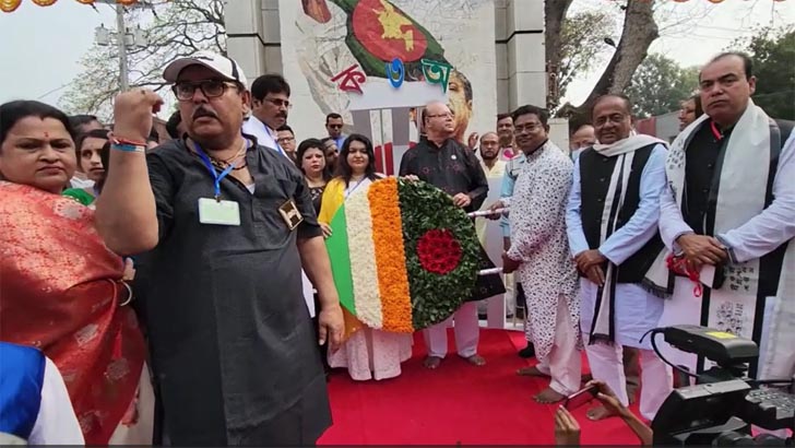 বেনাপোলে দুই বাংলার ভাষাপ্রেমীদের মিলনমেলা