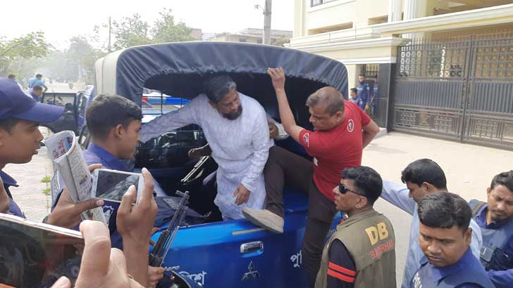 বাগেরহাটে বিএনপির পদযাত্রায় পুলিশের বাধা, কেন্দ্রীয় নেতাসহ আটক ২০