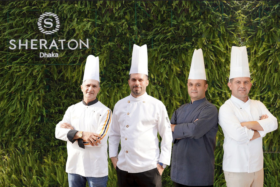 শেরাটন এনেছে তুর্কি খাবারের ৪ মাস্টার শেফস