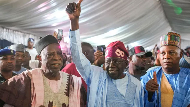 নাইজেরিয়ার প্রেসিডেন্ট নির্বাচনে জয়ী বোলা টিনুবু