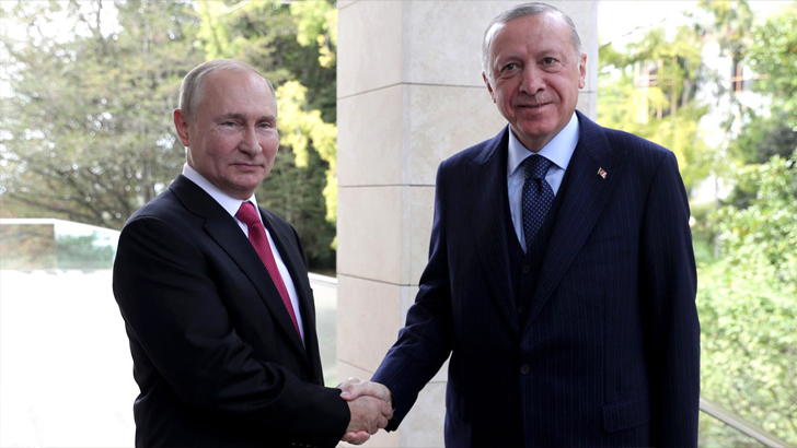 পুতিনের ফাঁদে এরদোগান, দুই কূল হারিয়ে দিশেহারা তুরস্ক 