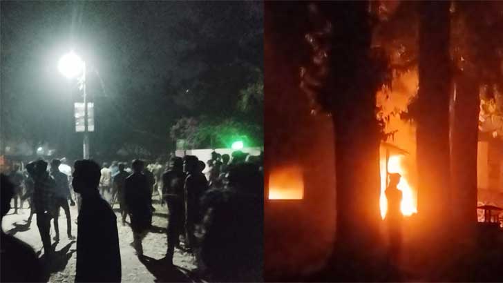 রাবি শিক্ষার্থীদের সঙ্গে স্থানীয়দের সংঘর্ষে আহত তিন শতাধিক
