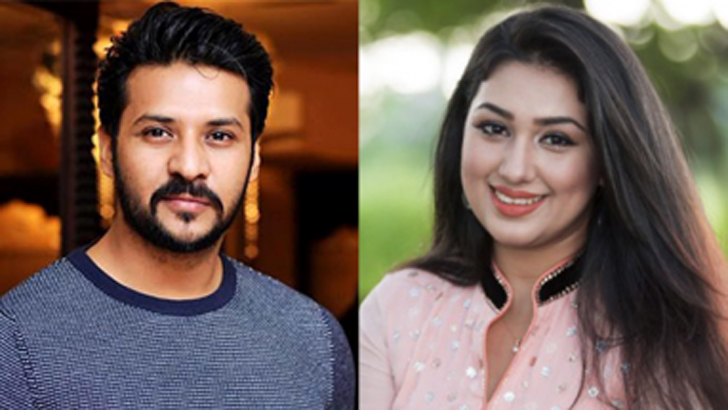 কোল থেকে অপু বিশ্বাসের পড়ে যাওয়ার কারণ জানালেন নিরব