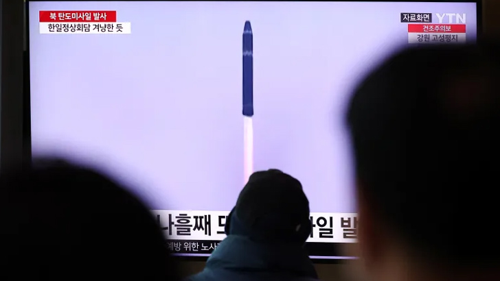 ফের ব্যালিস্টিক ক্ষেপণাস্ত্র নিক্ষেপ উত্তর কোরিয়ার