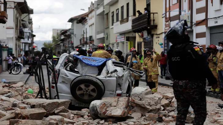 ইকুয়েডর ও পেরুতে ভূমিকম্পে নিহত ১৫