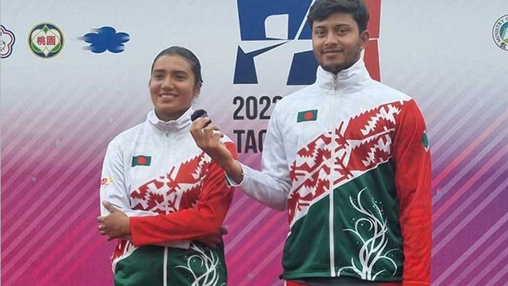 দিয়া-হাকিমের স্বর্ণপদক জয়