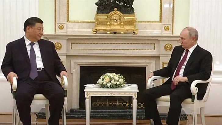 ক্রেমলিনে শি জিনপিং, আলোচনার কেন্দ্রে থাকবে ইউক্রেন যুদ্ধ 