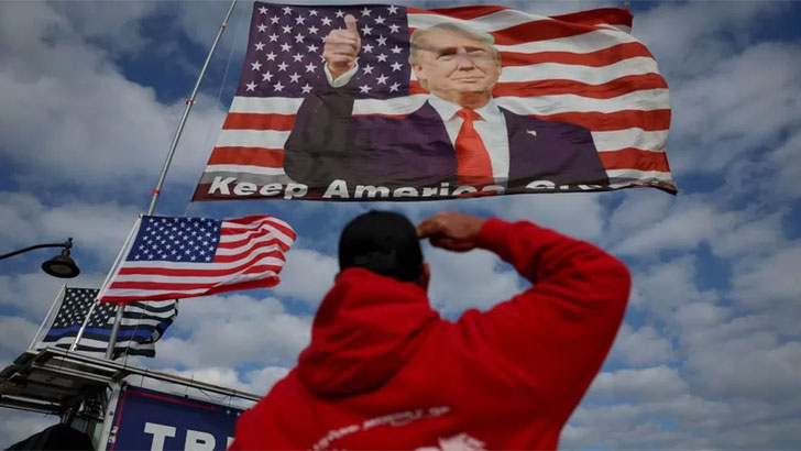 গ্রেফতার হতে পারেন ট্রাম্প, সতর্ক পুলিশ