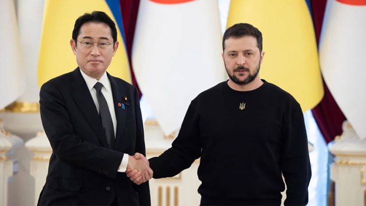 জাপানের প্রধানমন্ত্রীর সঙ্গে আলোচনার পর যা বললেন জেলেনস্কি
