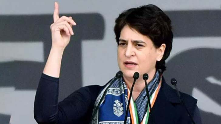 ভয় দেখিয়ে রাহুল গান্ধীর কণ্ঠ রোধের চেষ্টা করা যাবে না: প্রিয়াঙ্কা 