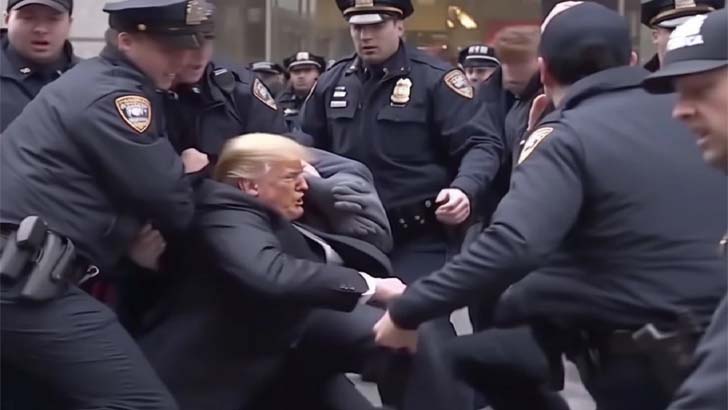 ট্রাম্প গ্রেফতার, পুতিন জেলে!