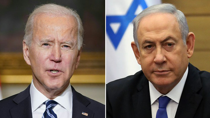 ইসরাইল নিয়ে বাইডেনের মন্তব্যে ক্ষুব্ধ নেতানিয়াহু