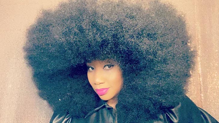 আফ্রো চুলে আবার গিনেস রেকর্ড মার্কিন নারীর