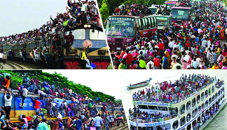 ঈদযাত্রায় ৪৬ স্পটে যানজটের শঙ্কা