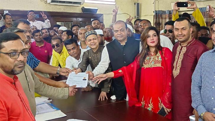 এবার ভাশুরের নির্বাচনে মাহিয়া মাহি