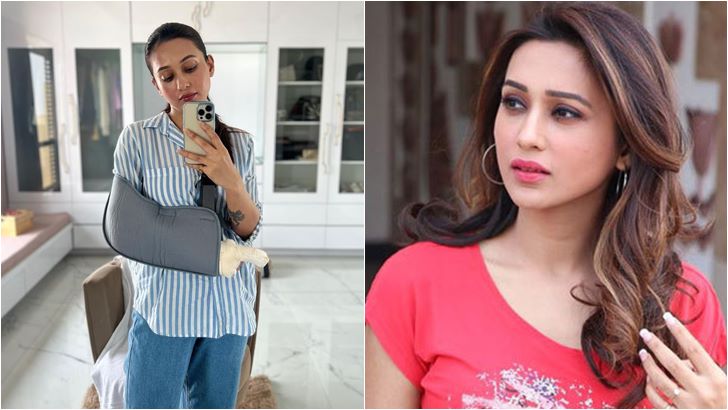 হাতে চোট পেয়ে আহত মিমি
