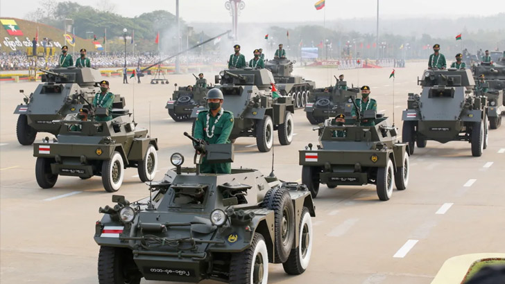 অভ্যুত্থানের পর ১০০ কোটি ডলারের অস্ত্র কিনেছে মিয়ানমার: জাতিসংঘ 