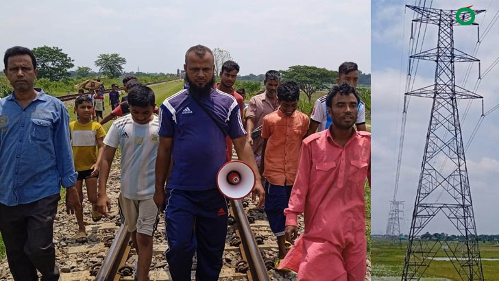 জাতীয় গ্রিডের টাওয়ারের চূড়ায় যুবকের লাফালাফি, যেভাবে নামাল ফায়ার সার্ভিস