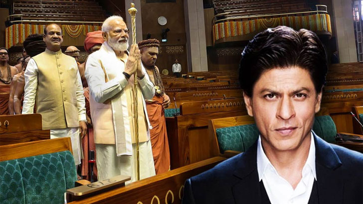 নতুন পার্লামেন্ট ভবন নিয়ে শাহরুখের টুইট, যে উত্তর দিলেন মোদি