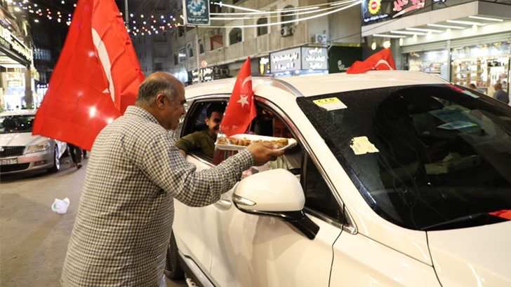 যে কারণে এরদোগানের জয় উদযাপন করল গাজাবাসী